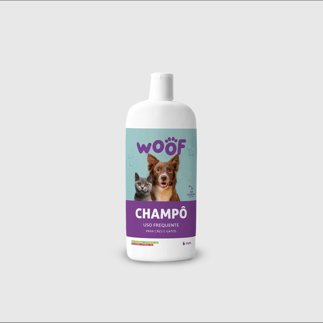 Woof – Champô uso frequente para Cães e Gatos
