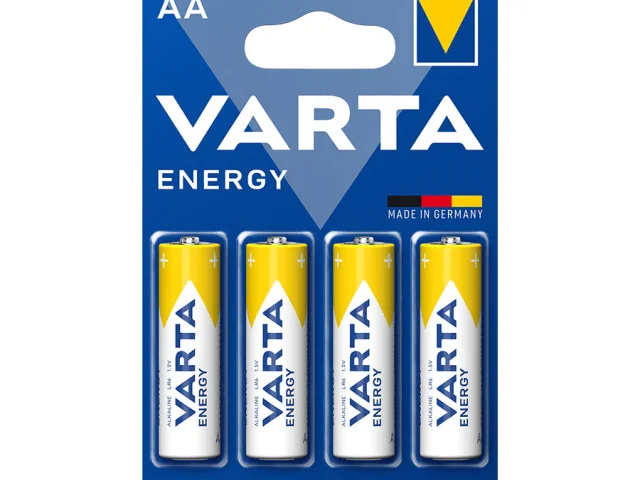 Pilhas Alcalinas Varta LR06 4106 229 414 BL4 – ENERGY
