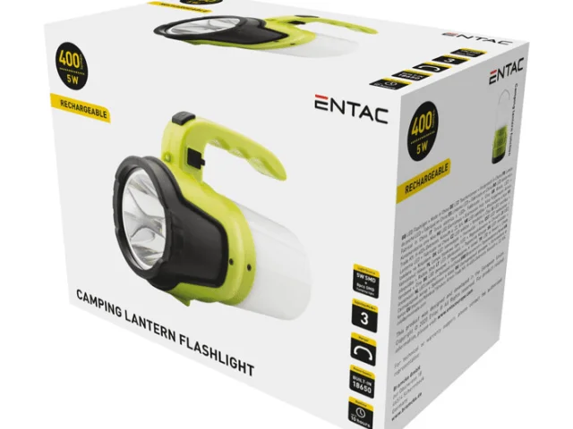 Lanterna Entac LED 5W Campismo EFL-CAMP