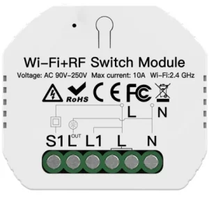 Módulo de Iluminação Wifi + Rf 433 Tuya/Smartlife