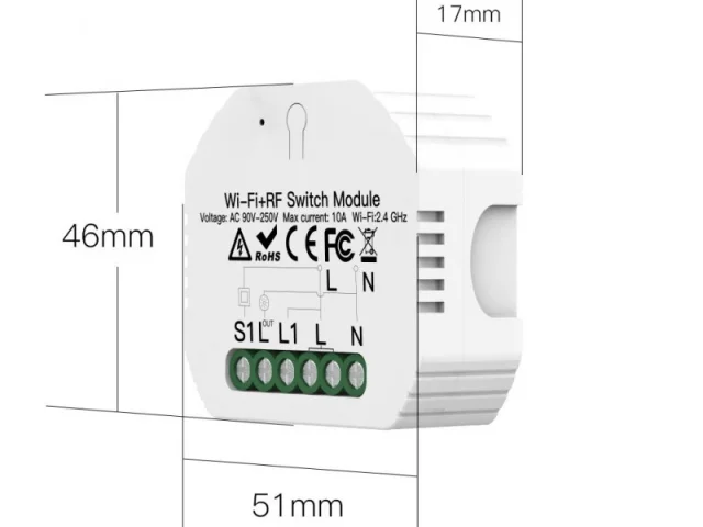 Módulo de Iluminação Wifi + Rf 433 Tuya/Smartlife - Image 3