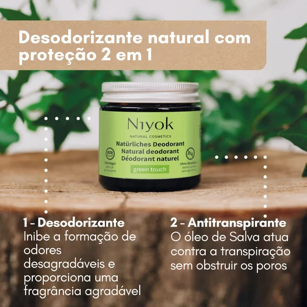 Creme Desodorizante Natural Flowers (40ml) – Niyok - Image 5