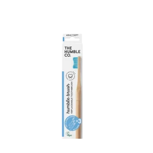 Escova Dentes Bambu Humble – Cabeça Substituivel Azul Suave