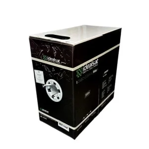 Cabo coaxial RG 6 branco 300 mts ITED – IDEALSAT