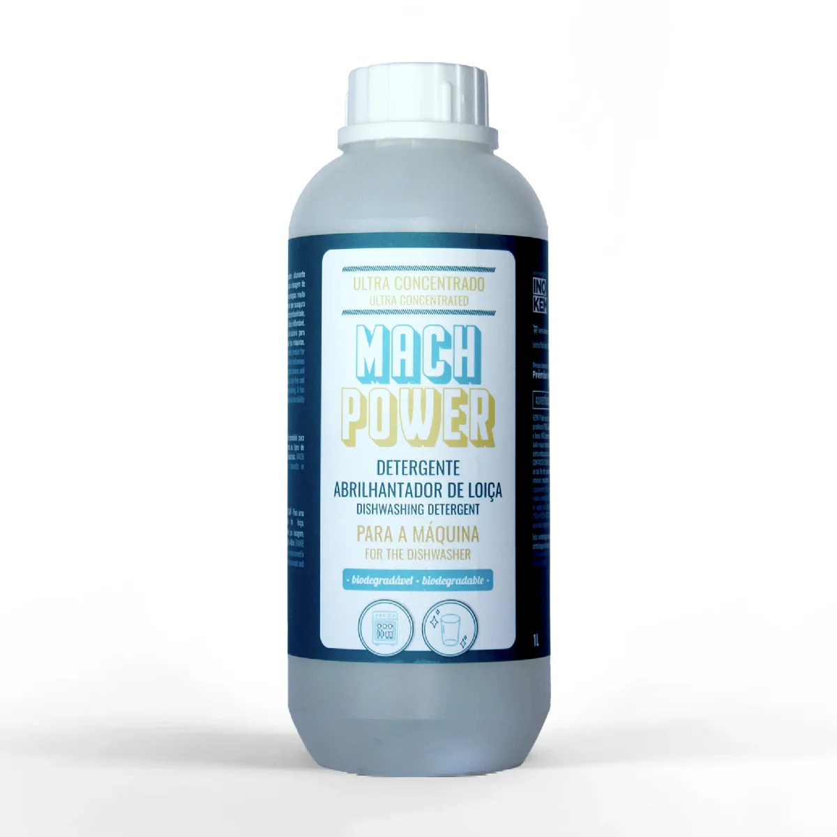 Detergente Máquina da Loiça com Anti-calcário – MACH POWER (1Litro) – Inokem - Image 3