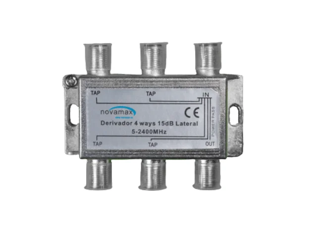 DERIVADOR L 5-2400 MHZ 4 SAÍDAS 10 DB NOVAMAX