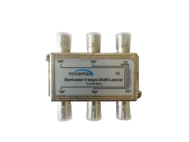 DERIVADOR L 5-2400 MHZ 4 SAÍDAS 20 DB NOVAMAX