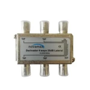 DERIVADOR L 5-2400 MHZ 4 SAÍDAS 25 DB NOVAMAX