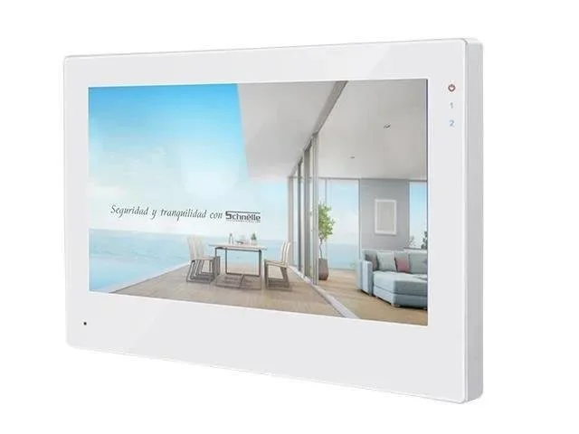 Monitor 7″ Tátil para Kits Videoporteiros SCH2000/2001/2002 – SCHNELLE