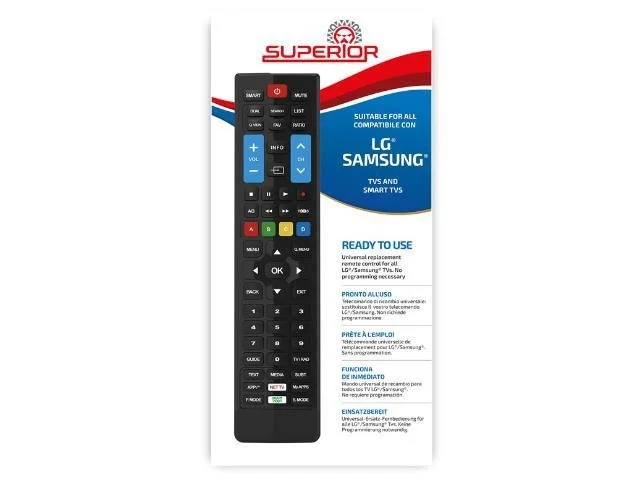 Telecomando Universal Smart TV LG e Samsung – Superior