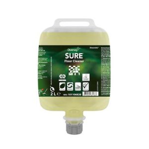 SURE Floor Cleaner DVM 2L – Detergente para limpeza de pavimentos em bolsa Divermite®