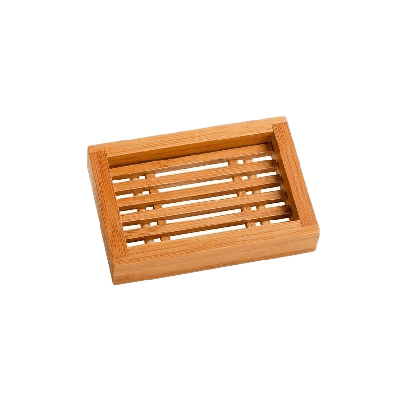 Saboneteira Rectangular de Bambu – Croll & Denecke