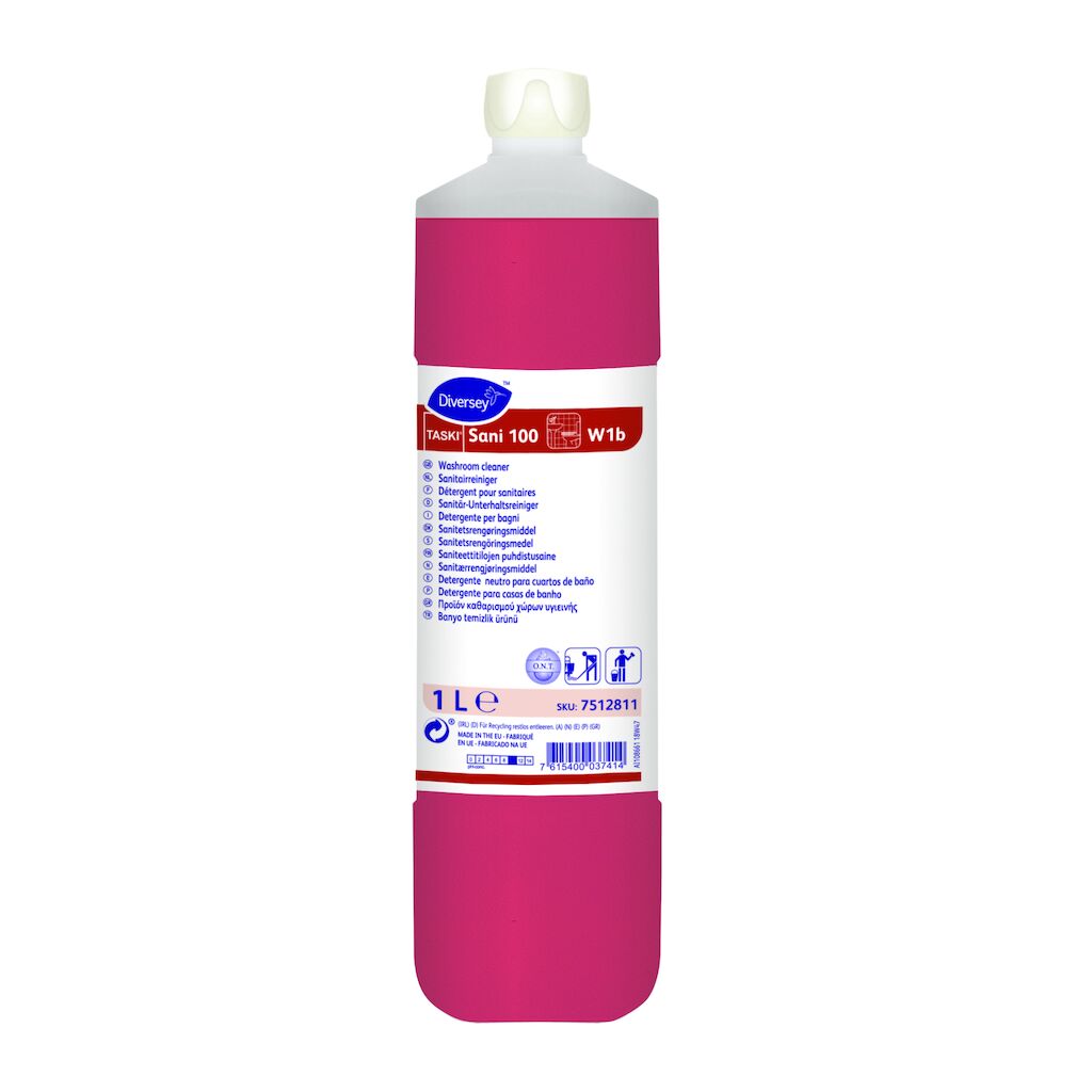 TASKI Sani 100 W1b – Detergente para casas de banho