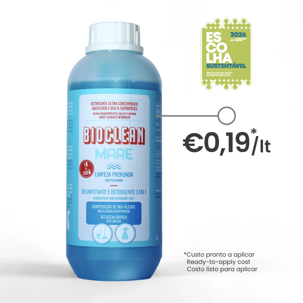Detergente Neutro Multiusos – BIO CLEAN MARE (1Litro) – Inokem