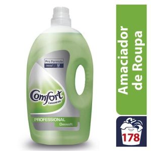 Comfort Pro Formula Deosoft Concentrated 2x5L – Amaciador de roupa concentrado e com Tecnologia Neutralizadora de Odores (O.N.T. – Odour Neutralizing Technology)