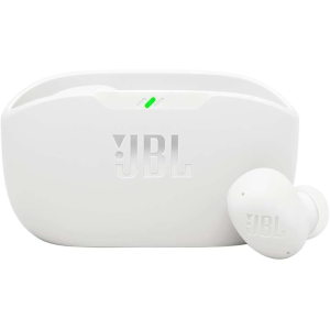 Fone de Ouvido JBL Wave Buds 2, Cancelamento de Ruído, Bateria Até 40 Horas, Bluetooth 5.3, Conexão Multipontos,  Branco