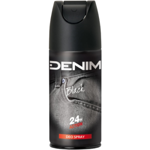 Denim Desod. Spray Black 150Ml