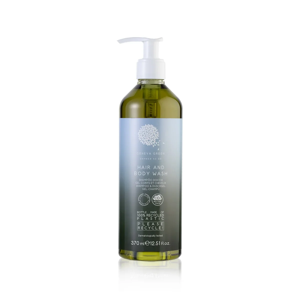 Champô e Gel de Banho Geneva Green 370ml
