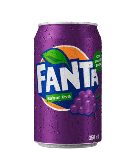 Fanta Uva Lata S/Açucar 330Ml