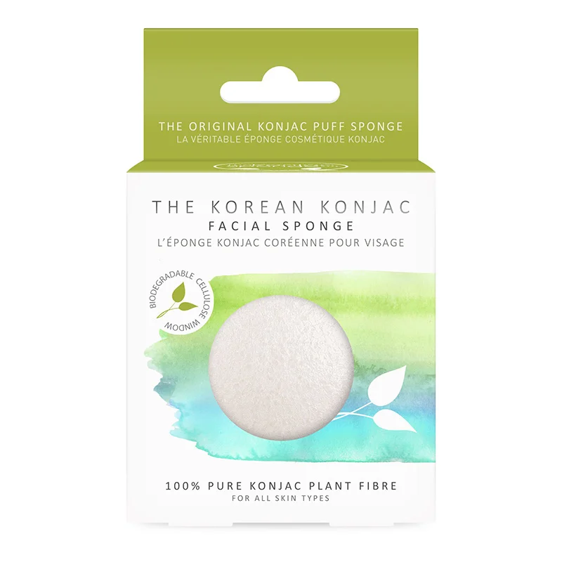 Esponja para Rosto 100% Pura – Konjac