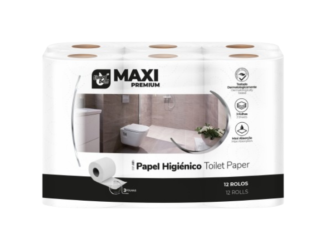 Limpabem Pap.hig. Maxipremium 12R