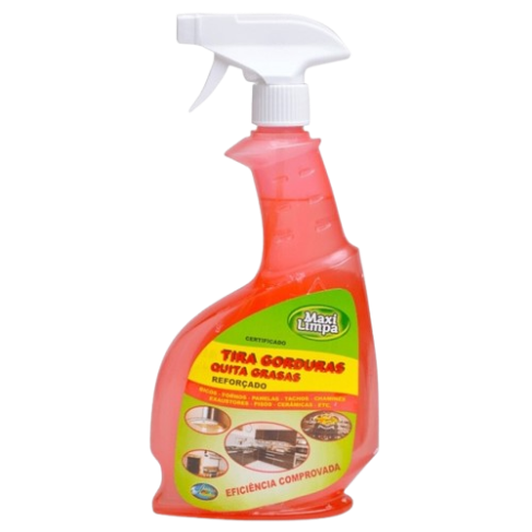 Maxilimpa Tira Gorduras C/ Pistola 500Ml