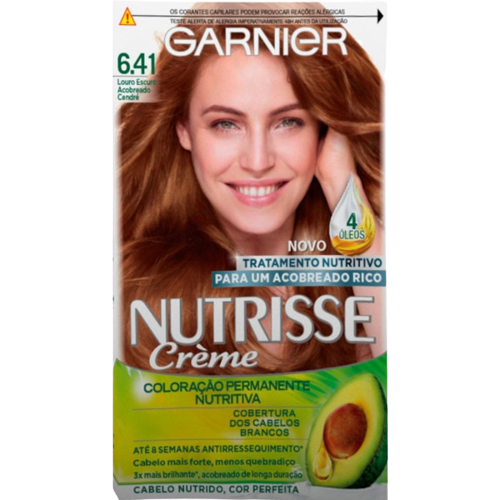 Nutrisse Coloração P/Cabelo Louro Acobreado 6.41