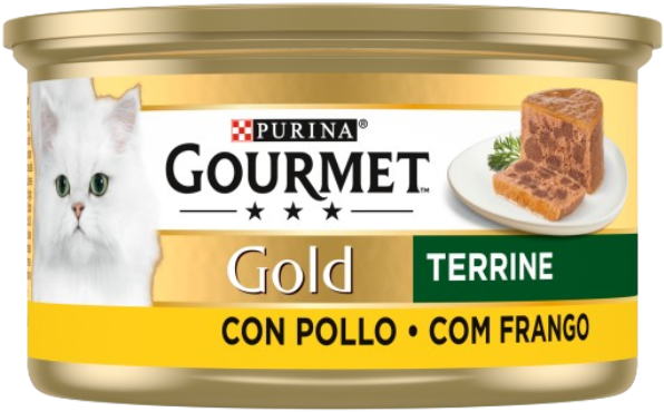 Purina Gourmet Gold Terrine Frango 85Gr