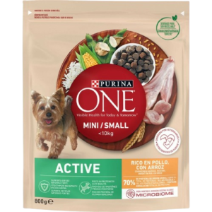 Purina One Active Ração Cão Frango/Arroz 800Gr