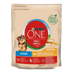 Purina One Junior Ração Cão Frango/Arroz 800Gr