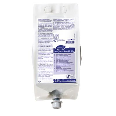 TASKI Sprint Glass QS E3a 2.5L – Detergente para vidros e multiusos em QuattroSelect®