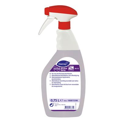Suma Alcohol Spray D4.12 0.75L- Desinfetante à base de álcool sem necessidade de enxaguar