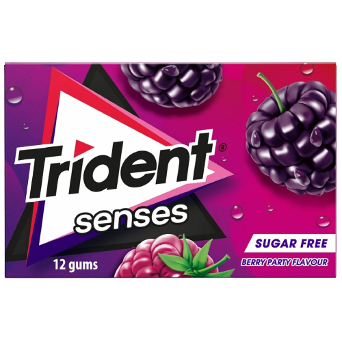 TRIDENT PASTILHAS BERRY 23GR