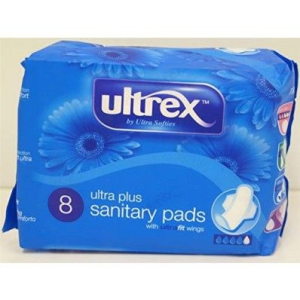 Ultrex Sanitary Pads Night 8 Uni